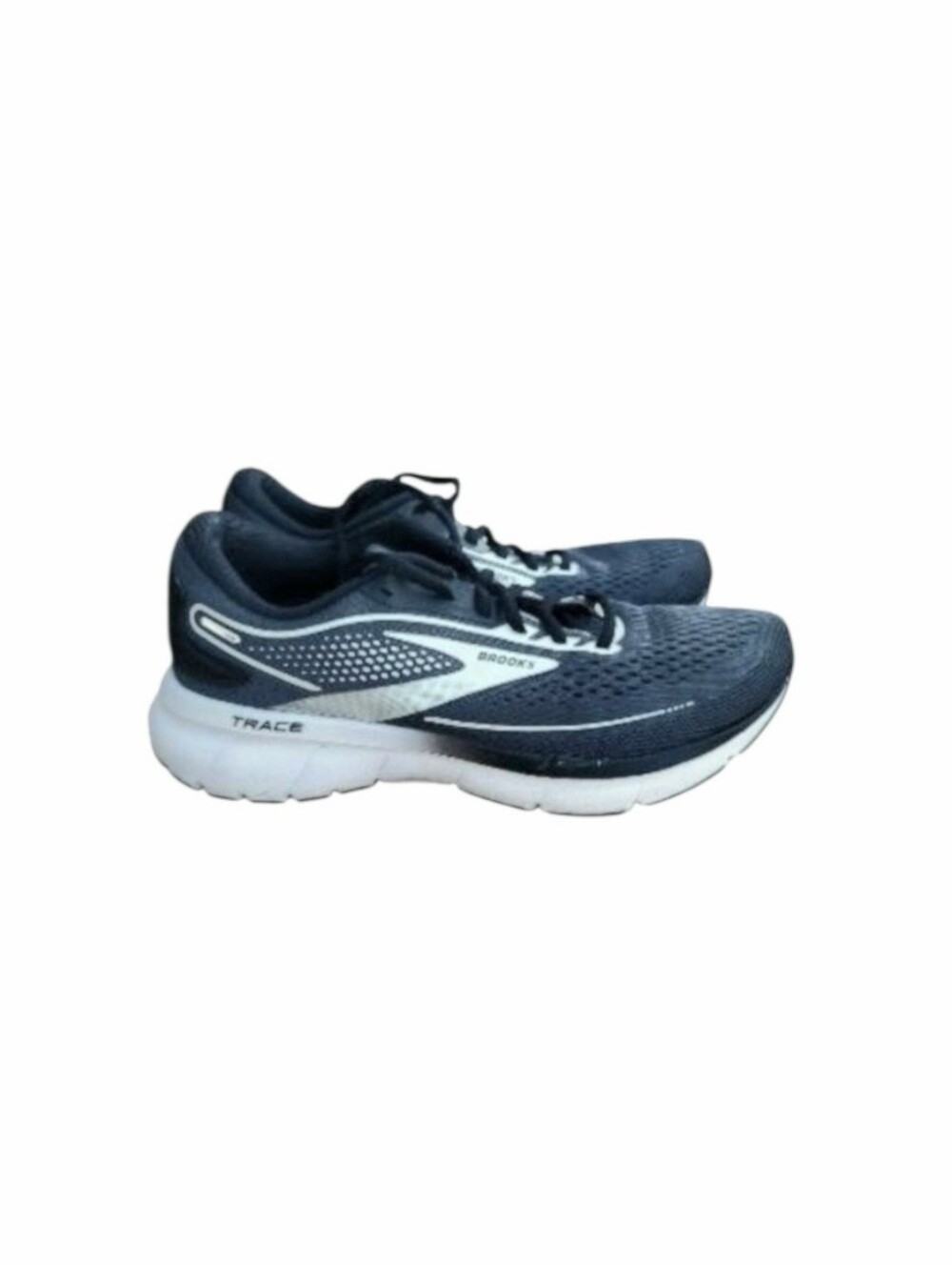 Brooks Athletic Trace 2 Running Jog Walk Tennis Sneaker Black Gray White Women 8